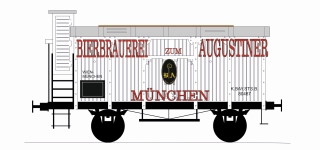 BuBi Model TT40072 - TT - Kühlwagen Mnichov